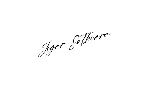 Jigar Sathvara name signature